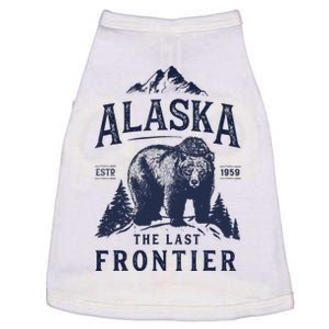 Alaska T The Last Frontier Bear Home Gifts Doggie Tank