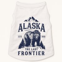 Alaska T The Last Frontier Bear Home Gifts Doggie Tank