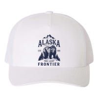 Alaska T The Last Frontier Bear Home Gifts Yupoong Adult 5-Panel Trucker Hat