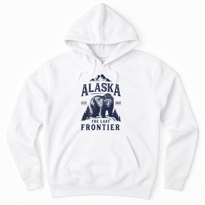 Alaska T The Last Frontier Bear Home Gifts Hoodie