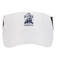 Alaska T The Last Frontier Bear Home Gifts Adult Drive Performance Visor