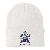 Alaska T The Last Frontier Bear Home Gifts Knit Cap Winter Beanie