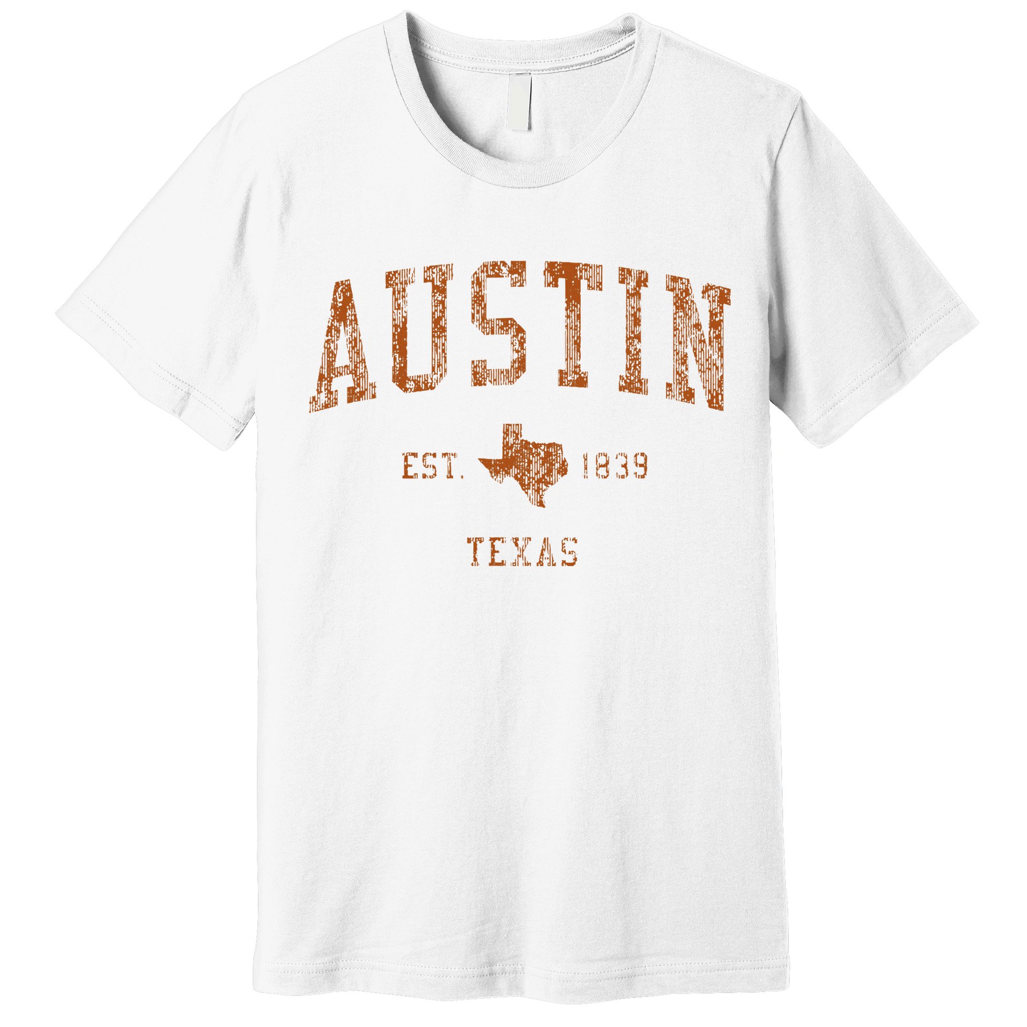 Austin Texas Tx Vintage Athletic Sports Premium T-Shirt