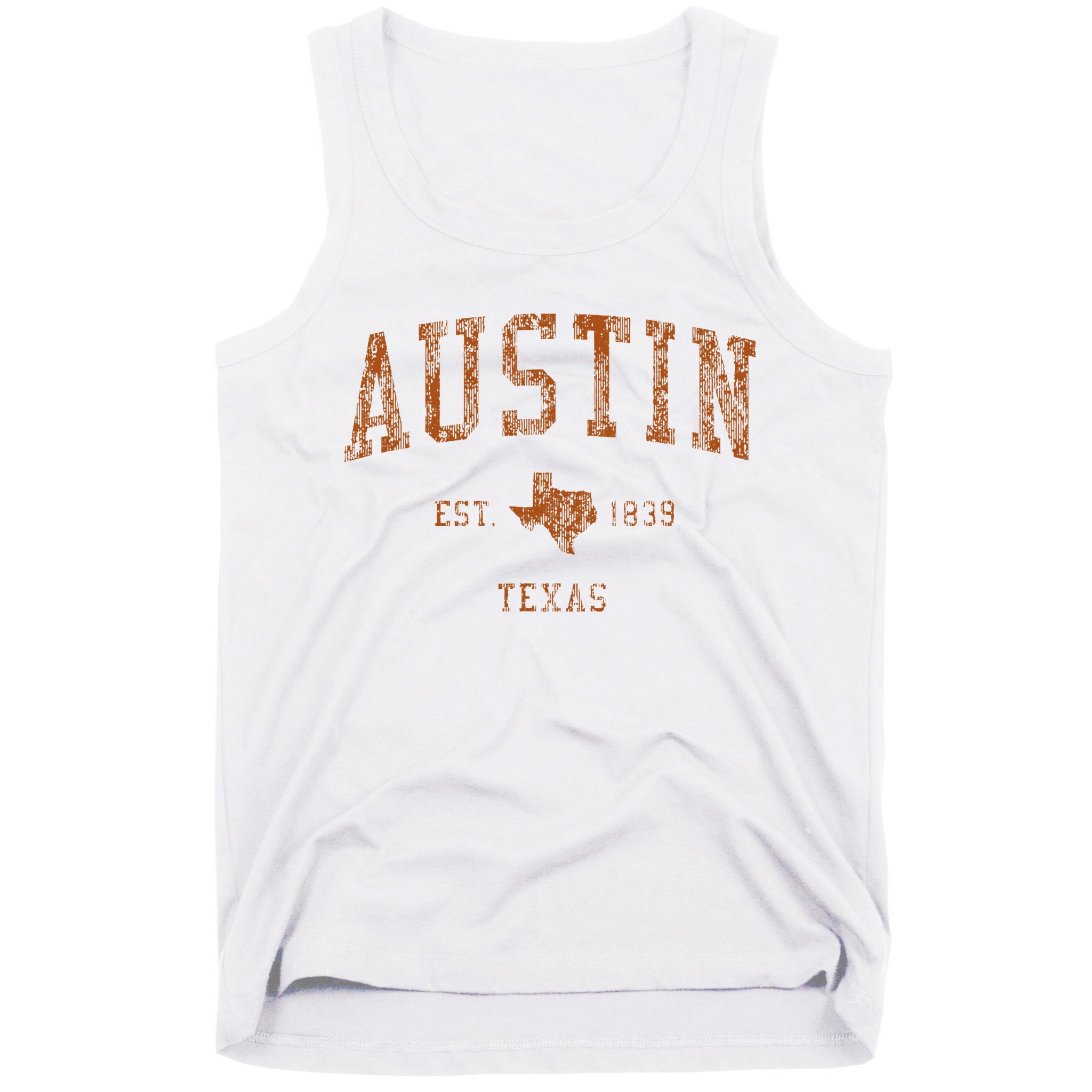 Austin Texas Tx Vintage Athletic Sports Tank Top