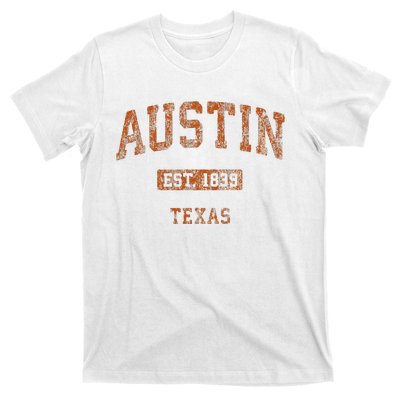 Austin Texas Tx Vintage Athletic T-Shirt