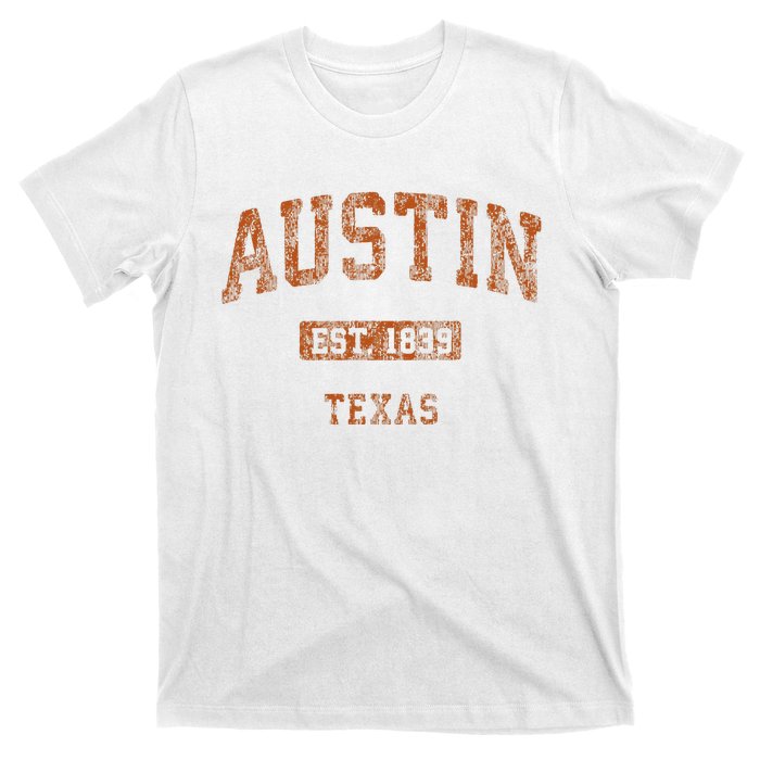 Austin Texas Tx Vintage Athletic T-Shirt