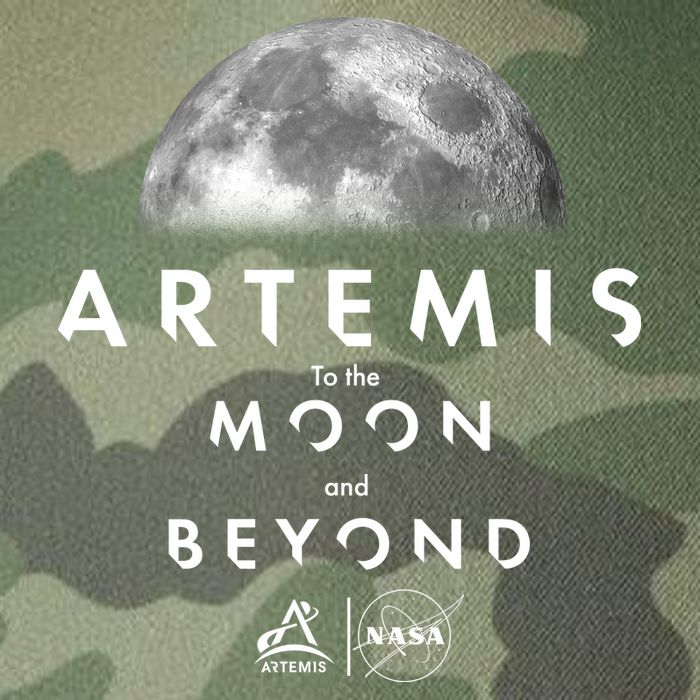 Artemis To The Moon And Beyond Legacy Tie Dye Trucker Hat