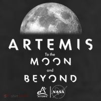 Artemis To The Moon And Beyond 7 Panel Mesh Trucker Snapback Hat