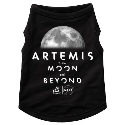 Artemis To The Moon And Beyond Doggie Tank