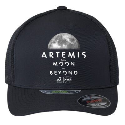 Artemis To The Moon And Beyond Flexfit Unipanel Trucker Cap