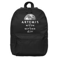 Artemis To The Moon And Beyond 16 in Basic Backpack