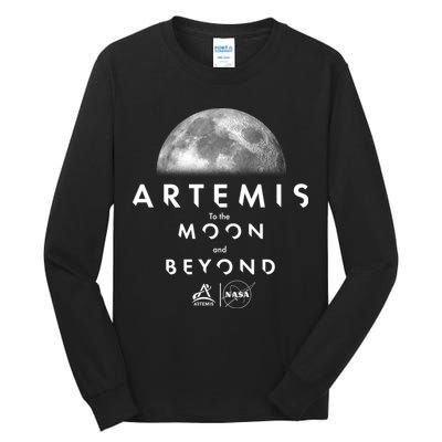 Artemis To The Moon And Beyond Tall Long Sleeve T-Shirt