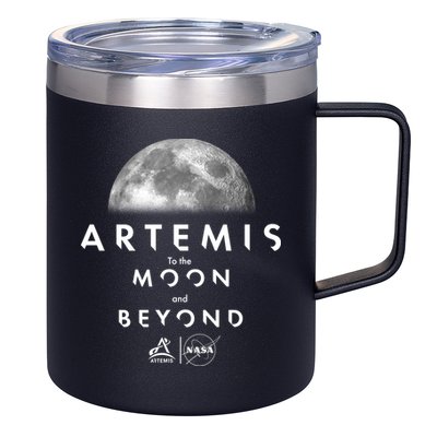 Artemis To The Moon And Beyond 12oz Stainless Steel Coffee Mug