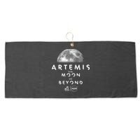 Artemis To The Moon And Beyond Large Microfiber Waffle Golf Towel