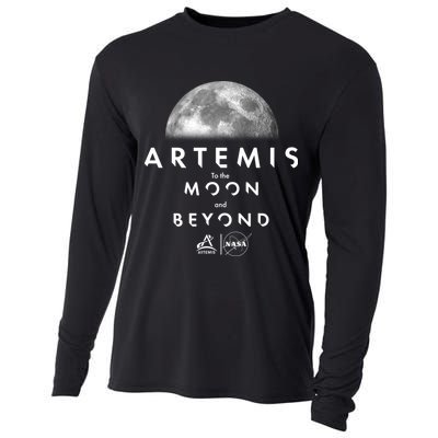 Artemis To The Moon And Beyond Cooling Performance Long Sleeve Crew