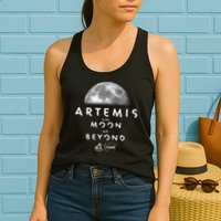 Artemis To The Moon And Beyond Womens Tank Top