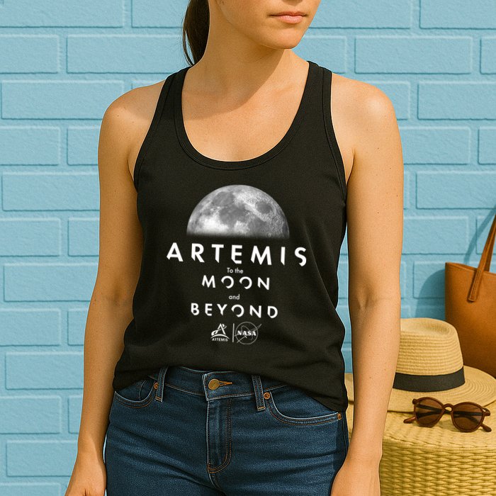 Artemis To The Moon And Beyond Womens Tank Top