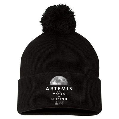 Artemis To The Moon And Beyond Pom Pom 12in Knit Beanie