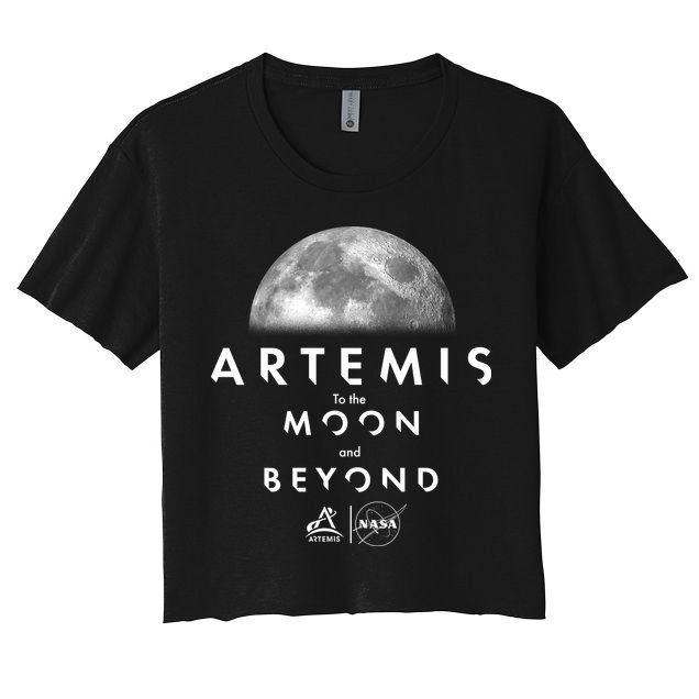 Artemis To The Moon And Beyond Crop Top