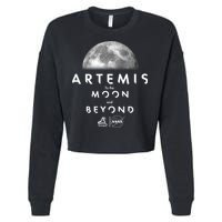 Artemis To The Moon And Beyond Cropped Pullover Crew