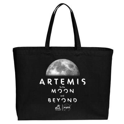 Artemis To The Moon And Beyond Cotton Canvas Jumbo Tote