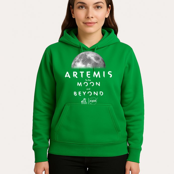 Artemis To The Moon And Beyond Hoodie
