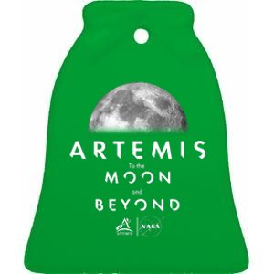 Artemis To The Moon And Beyond Ceramic Bell Ornament