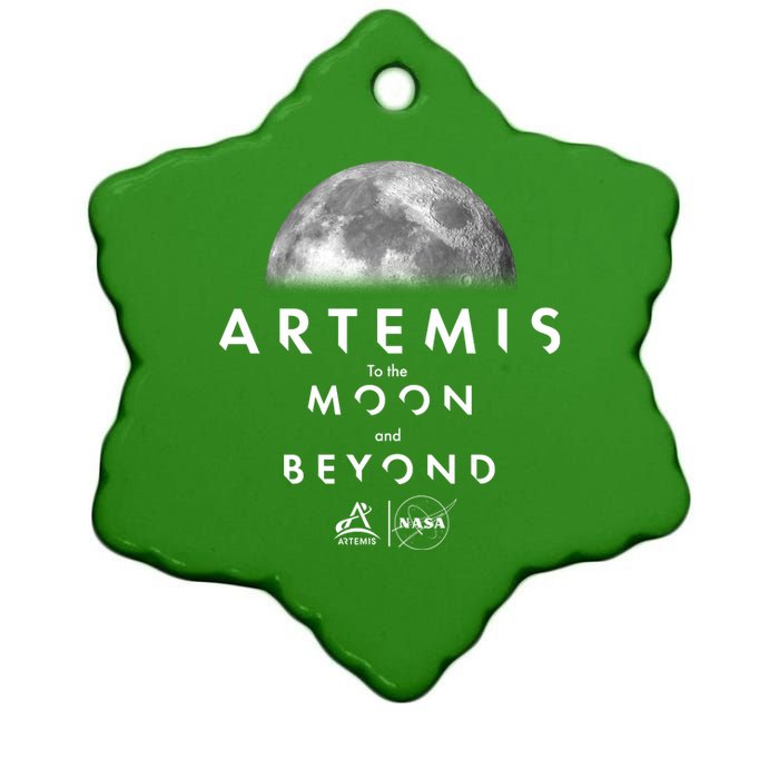 Artemis To The Moon And Beyond Ceramic Star Ornament