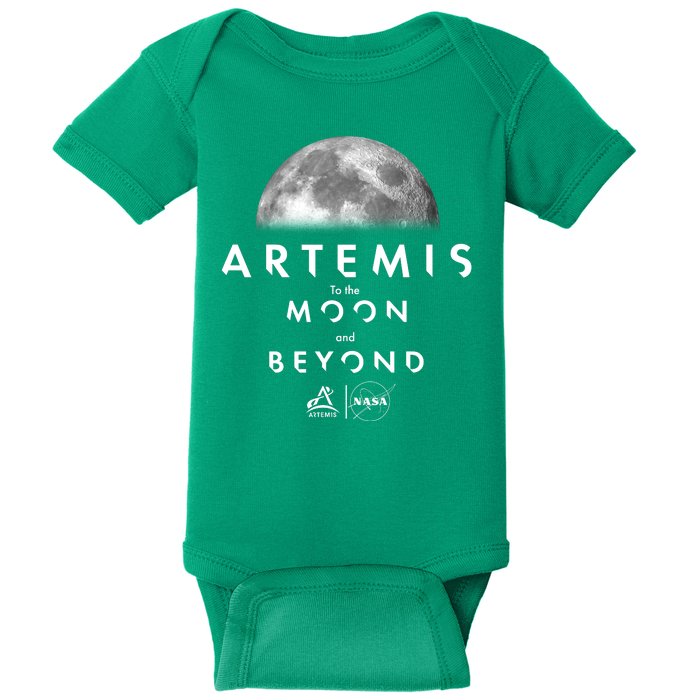 Artemis To The Moon And Beyond Baby Bodysuit