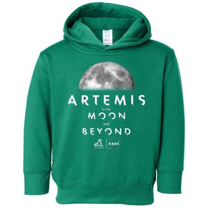 Artemis To The Moon And Beyond Toddler Hoodie