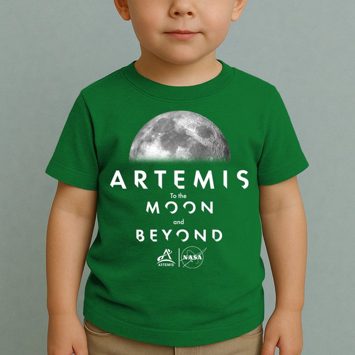 Artemis To The Moon And Beyond Toddler T-Shirt