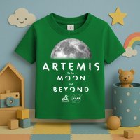 Artemis To The Moon And Beyond Toddler T-Shirt