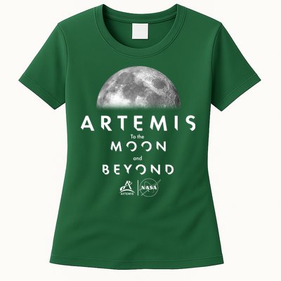 Artemis To The Moon And Beyond Womens T-Shirt