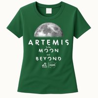 Artemis To The Moon And Beyond Womens T-Shirt