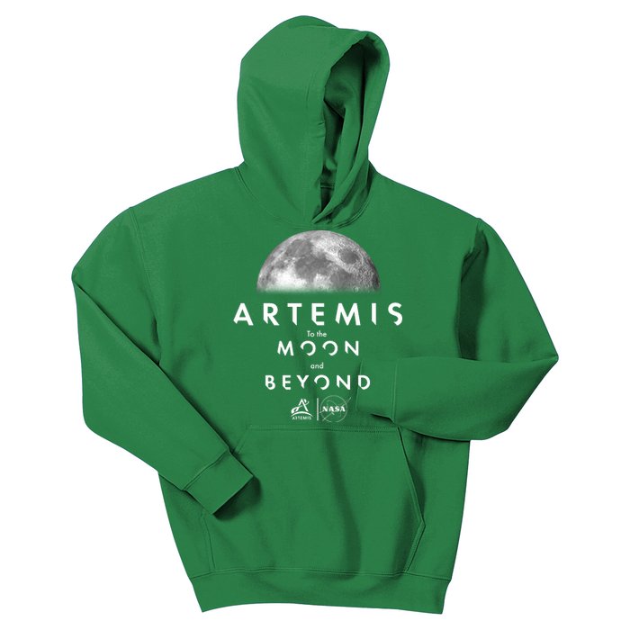 Artemis To The Moon And Beyond Kids Hoodie