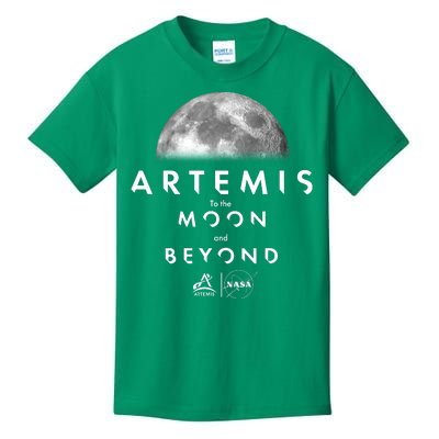 Artemis To The Moon And Beyond Kids T-Shirt