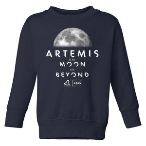 Artemis To The Moon And Beyond Toddler Sweatshirt