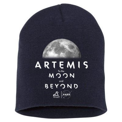 Artemis To The Moon And Beyond Short Acrylic Beanie