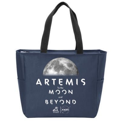 Artemis To The Moon And Beyond Zip Tote Bag