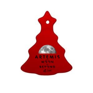 Artemis To The Moon And Beyond Ceramic Tree Ornament