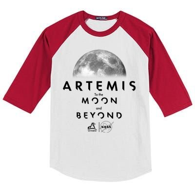 Artemis To The Moon And Beyond Kids Colorblock Raglan Jersey