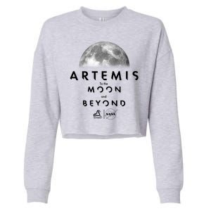 Artemis To The Moon And Beyond Cropped Pullover Crew