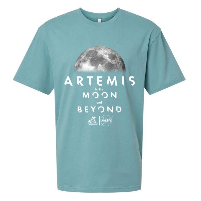 Artemis To The Moon And Beyond Sueded Cloud Jersey T-Shirt