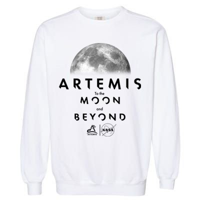Artemis To The Moon And Beyond Garment-Dyed Sweatshirt