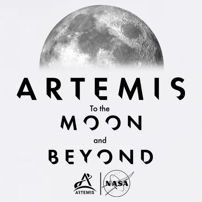 Artemis To The Moon And Beyond Garment-Dyed Sweatshirt
