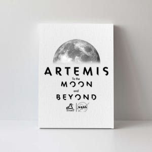 Artemis To The Moon And Beyond Canvas