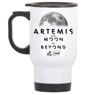 Artemis To The Moon And Beyond Stainless Steel Travel Mug