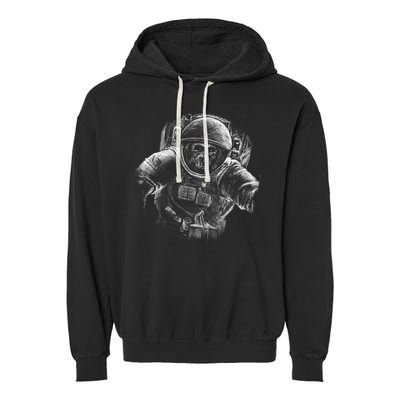 Ape To The Moon Garment-Dyed Fleece Hoodie