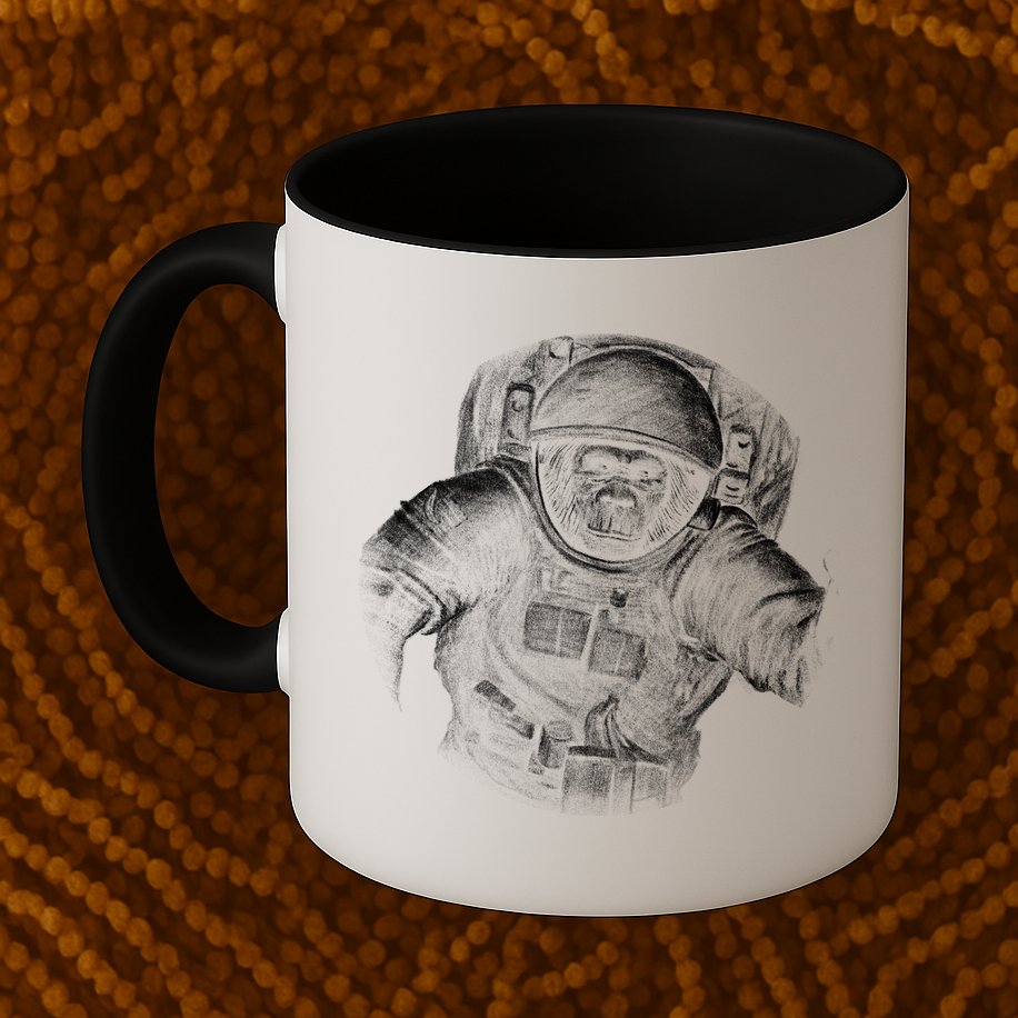 Ape To The Moon Mug