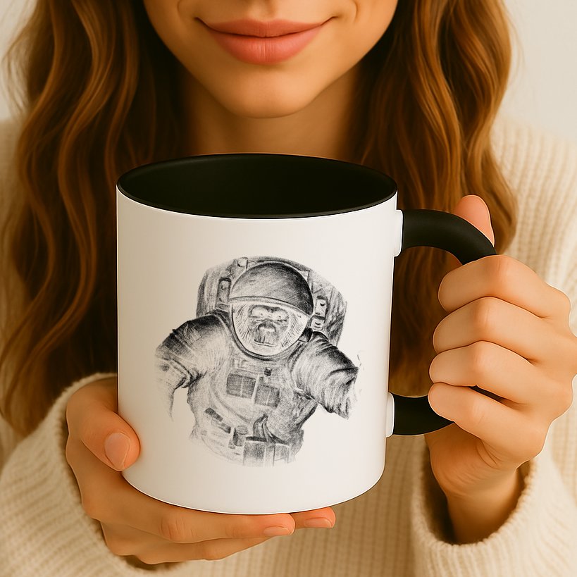 Ape To The Moon Mug